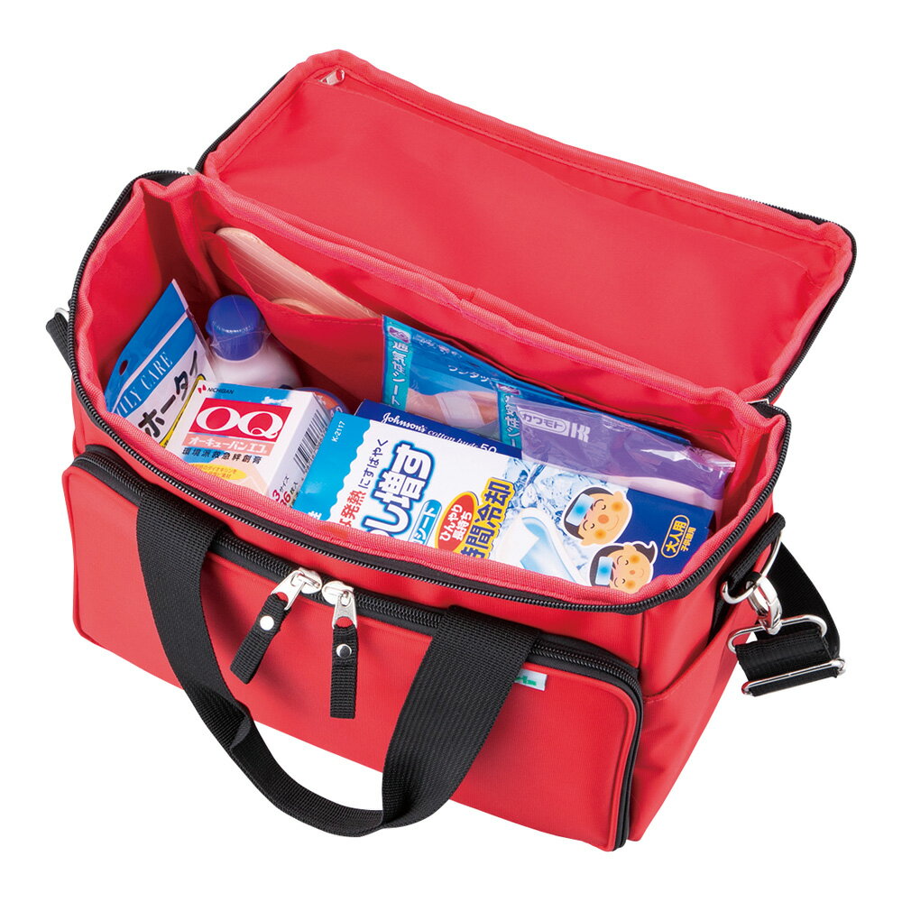 【期間限定!対象商品P2〜20倍】 救急バッグセット 非接触体温計　NCB 1個 2