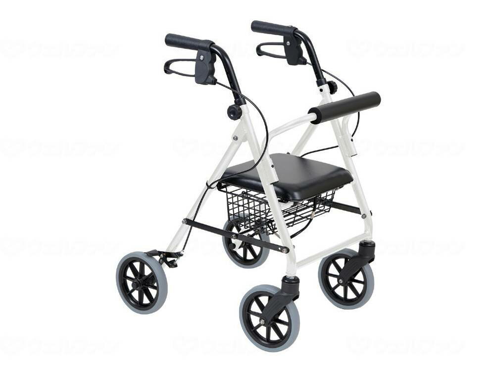 竹虎歩行車ハッピーミニトール パールホワイト