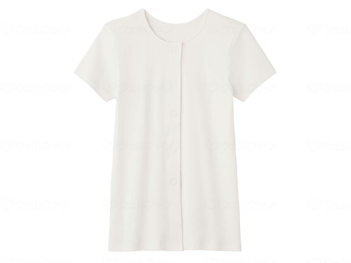 グンゼ婦人3分袖ワンタッチインナー ホワイト L