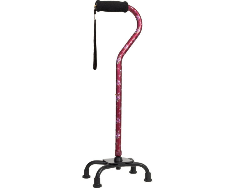 アルミ四点杖 / WB5148　花ワイン 1本