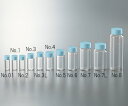 CCスクリュー管 透明 ブルーキャップ 10mL 1箱(100本入) No.3L 1箱(100本入)