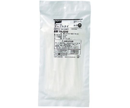 【SS限定 38万商品以上10%OFF】 ナイロン結束バンド　幅4.8mmX長さ188mm　（100本...