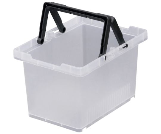 ハンドルを外側にスライドするとネスティング（入れ子）に、内側にスライドするとスタッキング（積み重ね）できます。 ＃25、＃45、＃75は同品番のJEJアステージのコンテナボックス内にピッタリ2個入ります。 ＃100は大型収納ボックスのインナ...