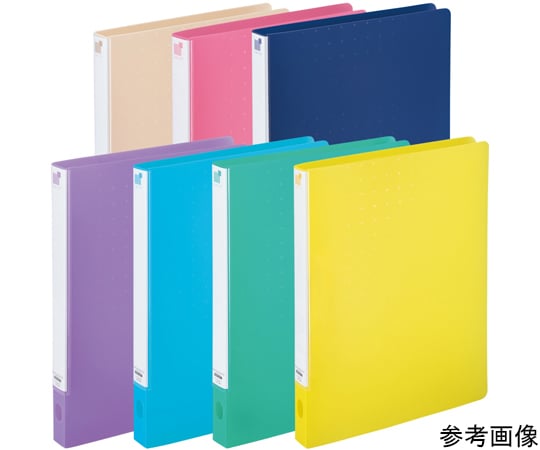 CUBEFIZZ パンチレスファイルワンタッチ(HEAVYDUTY) ブルー F-7032-8 1冊