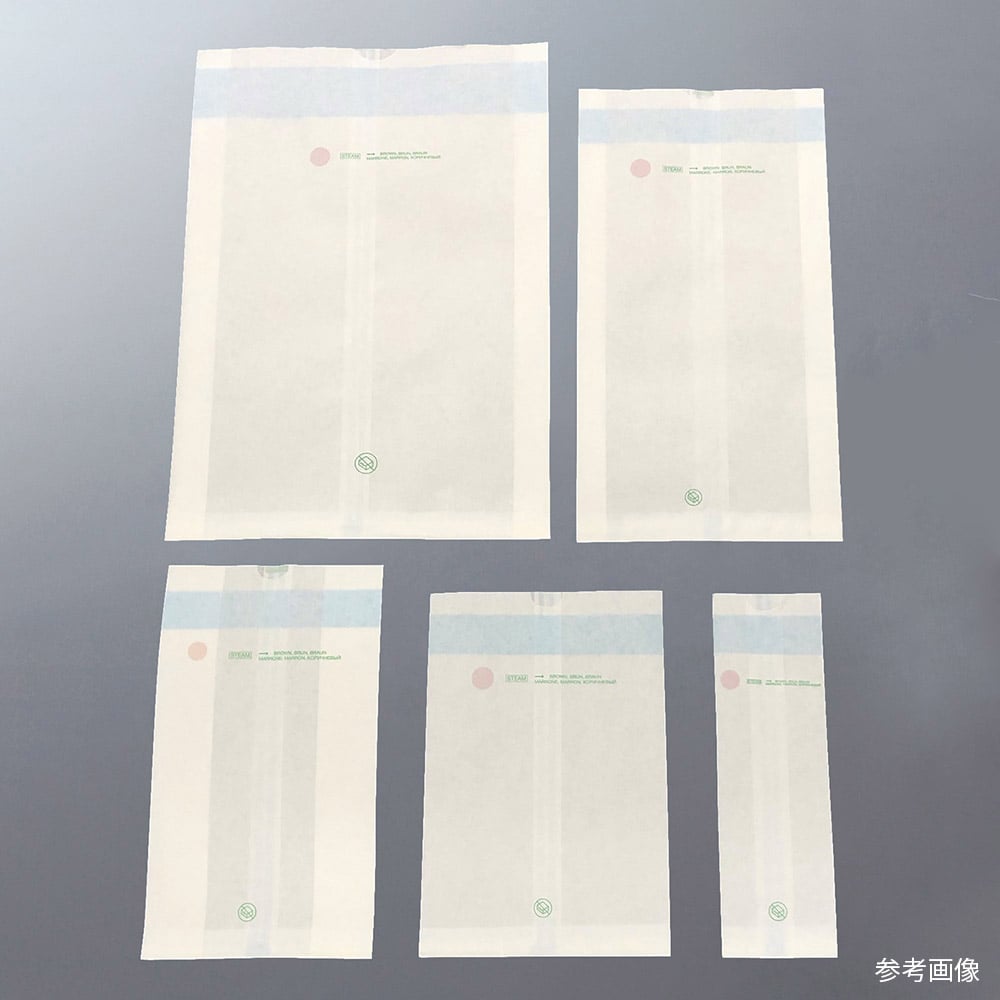 紙製滅菌バッグ（鉗子立用キャップ）小　500枚入　PB101 1箱(500枚入)