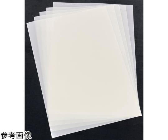 難燃性ポリエステル系フィルム ダイアラミーR ナチュラル色 100μm厚 1袋（5枚入） 1袋(5枚入)