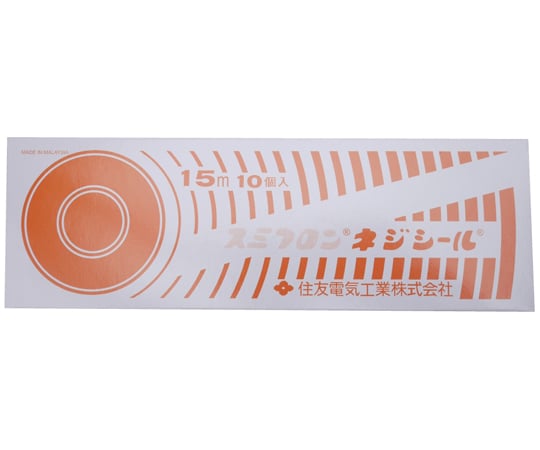 用途：ネジ継ぎ手用シール材 特性：耐酸性/耐アルカリ性/耐薬剤 注意： ※溶融アルカリ金属や三ふっ化塩素には侵されるので使用しないで下さい ※ネジシール及びそのリールは燃やすと有毒ガスを発生しますので絶対に燃やさないで下さい。 テープ長さ（mm）：15 テープ厚さ（mm）：0.1 耐熱温度（℃）：-100〜260用途：ネジ継ぎ手用シール材 特性：耐酸性/耐アルカリ性/耐薬剤 注意： ※溶融アルカリ金属や三ふっ化塩素には侵されるので使用しないで下さい ※ネジシール及びそのリールは燃やすと有毒ガスを発生しますので絶対に燃やさないで下さい。 テープ長さ（mm）：15 テープ厚さ（mm）：0.1 耐熱温度（℃）：-100〜260
