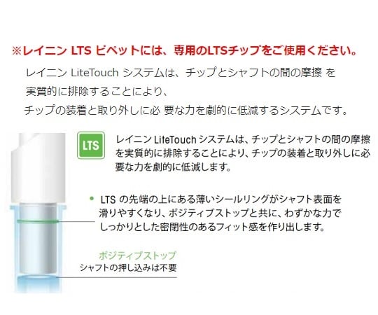 福祉用具のバリューケアの【期間限定!対象商品P2〜20倍】 LTSピペットライトXLS+　マルチチャンネルピペット　L12-300XLS+　17013811 1本｜アングル2