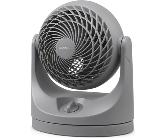サーキュレーター 8畳 首振り マカロン型 グレー　PCF-MKM15-H 1個
