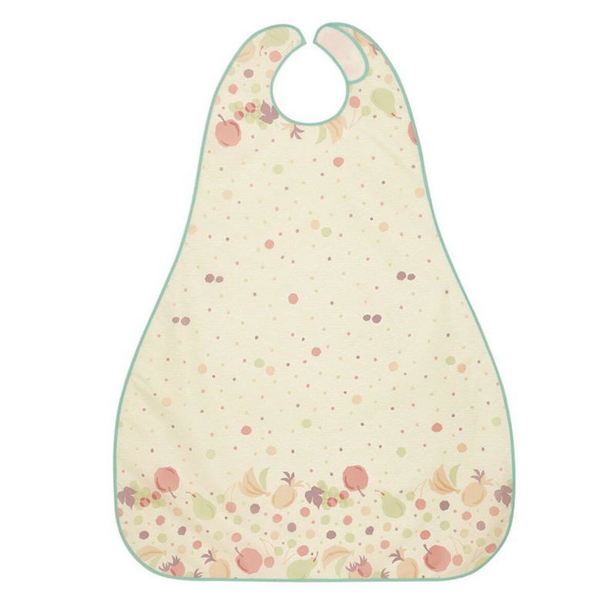 ◎◎食事用エプロンロングタイプシャーベットグリーン6068