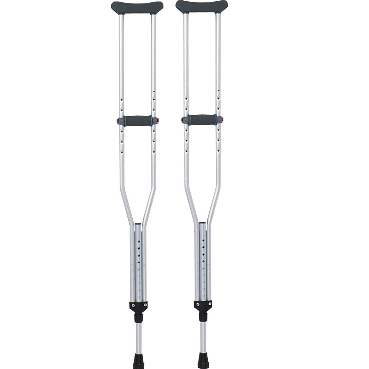 アルミ松葉杖合わせてパッチン（2本組） 大 非TY156L