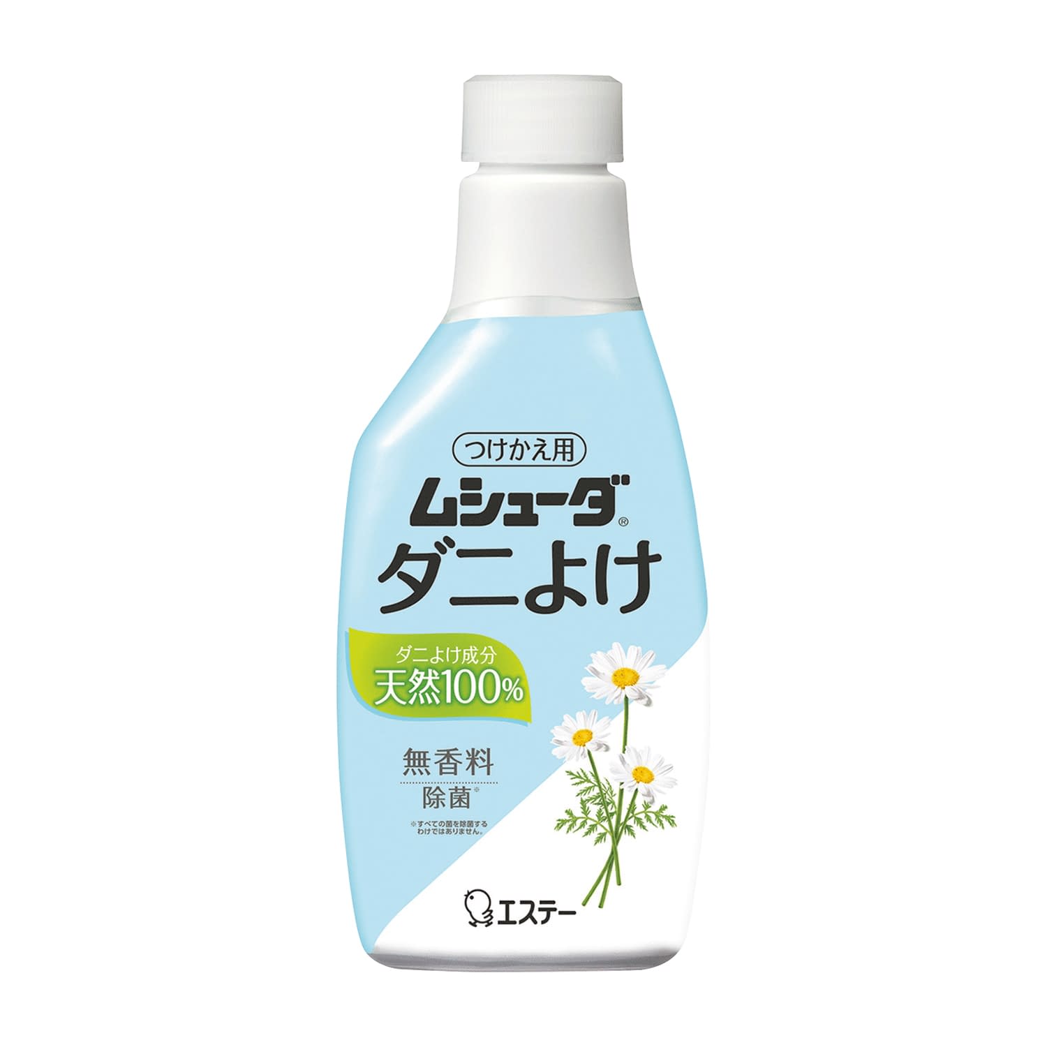 商品説明 ●天然100％のダニよけ成分（天然ピレトリン）がダニをよせつけません。●無香料タイプです。●薬液がかかった範囲を除菌します。（すべての菌を除菌するわけではありません。）●皮フ刺激テスト済みです。（すべての方に皮フ刺激が起こらないわ...
