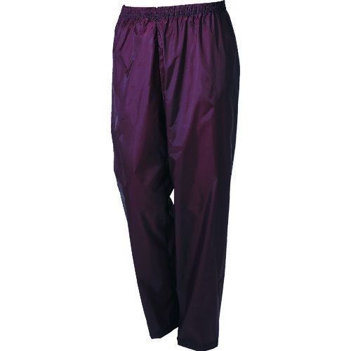 カジメイク　ポリエステルパンツ　エンジ　LL　1着 (220639LL)