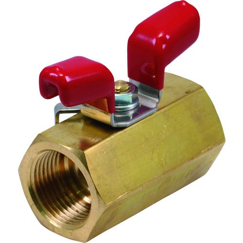 HAMAI 黄銅製ボールバルブ（ウイングハンドル） 1個 (BBS22025RC)