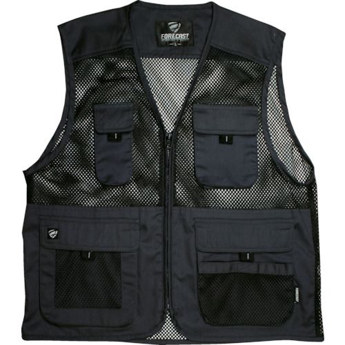 カジメイク メッシュベスト チャコールグレー LL 1着 (662874LL)