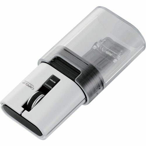 ELECOM Bluetooth（R）ワイヤレスマウス「CAPCLIP」 1個 (MCC2BRSWH)