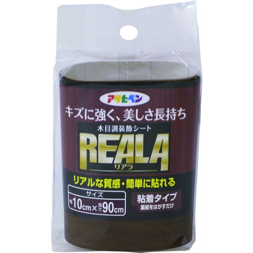 特長:●裏紙をはがして貼る木目調装飾（粘着タイプ）のシートです。●家具・キャビネットやフォローリングにも貼れます。●表面特殊コーティング＜表面強度10倍（自社製品比）＞でキズにも強く、本物の木のような質感があります。 用途:●家具・キャビネット・フローリングなどに。（建材用シート） 仕様2:●貼れる面：平らな面●貼れない面：凹凸面・ザラザラした面・浴室や常に水がかかる場所・天井・砂壁・繊維壁・塗装面・屋外 材質／仕上:●基材（オレフィン系樹脂）・粘着剤（アクリル系樹脂）・裏面紙（紙）特長:●裏紙をはがして貼る木目調装飾（粘着タイプ）のシートです。●家具・キャビネットやフォローリングにも貼れます。●表面特殊コーティング＜表面強度10倍（自社製品比）＞でキズにも強く、本物の木のような質感があります。 用途:●家具・キャビネット・フローリングなどに。（建材用シート） 仕様2:●貼れる面：平らな面●貼れない面：凹凸面・ザラザラした面・浴室や常に水がかかる場所・天井・砂壁・繊維壁・塗装面・屋外 材質／仕上:●基材（オレフィン系樹脂）・粘着剤（アクリル系樹脂）・裏面紙（紙）