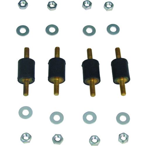 ULVAC　防振ゴム　ME−12（M4）　4個入　1式 (ME12M44PIECES)