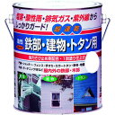 ニッぺ 油性鉄部・建物・トタン用 1.6L ツヤナシホワイト HUB116-1.6 1缶 (4976124216633)