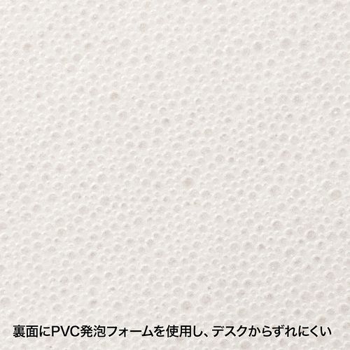 SANWA　ずれないマウスパッド（グレー）　1個 (MPDNS1GY)