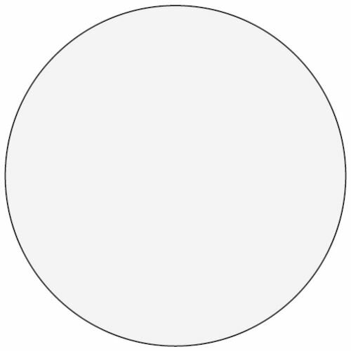 HEIKO　タックラベル　透明　No．783　φ22　業務用　540枚入り　1束 (007062277)