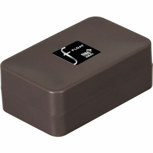 TONBO フロート石けん箱 水切り皿付 ブラウン 1個 (07752)