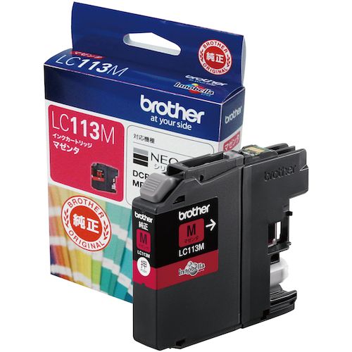 【SS限定 38万商品以上10%OFF】 brother　インクカートリッジ　LC113M　マゼンタ　1個 (LC113M)