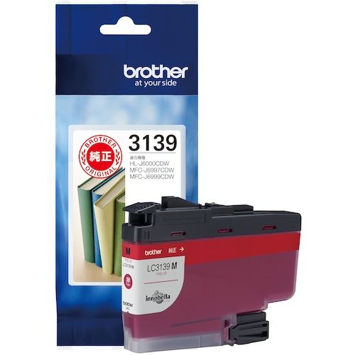 【SS限定 38万商品以上10%OFF】 brother　インクカートリッジ　LC3139M　マゼンタ　1個 (LC3139M)