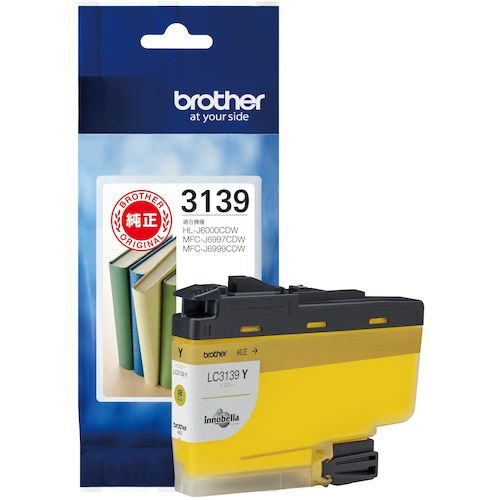 【SS限定 38万商品以上10%OFF】 brother　インクカートリッジ　LC3139Y　イエロー　1個 (LC3139Y)