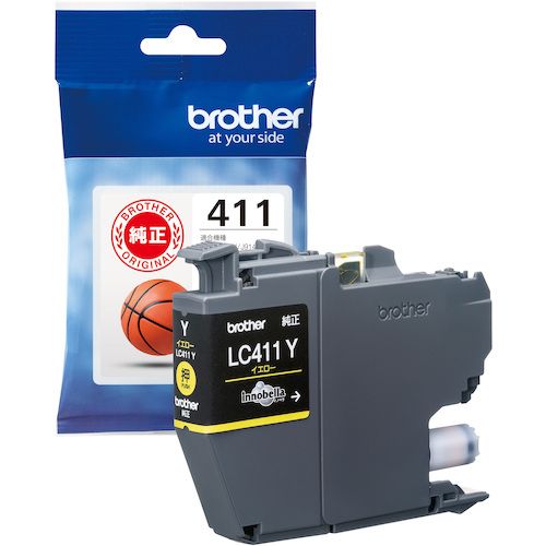 【SS限定 38万商品以上10%OFF】 brother　インクカートリッジ　LC411Y　イエロー　1個 (LC411Y)