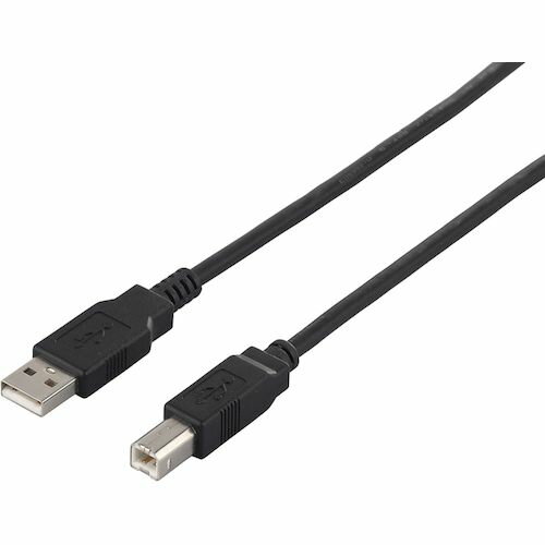 BUFFALO　USB2．0　A　to　B　ケーブル　5．0m　ブラック　1個 (BU2AB50BK)