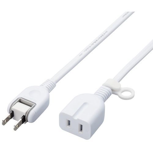 Power Socket Board - 【期間限定!対象商品P2〜20倍】 ELECOM　延長タップ　スタンダード　ホコリ防止シャッター付　2．0m　ホワイト　1本 (TX012120WH)