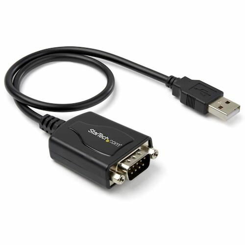 StarTech シリアル変換ケーブル/USB−A − RS232C/30cm/230Kbps/ブラック 1箱 (ICUSB2321X) StarTech シリアル変換ケーブル/USB−A − RS232C/30cm/230Kbps/ブラック 1箱 (ICUSB2321X)