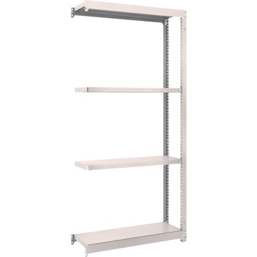 Rakuten - 【期間限定!対象商品P2〜20倍】 TRUSCO　スチールラック　M1．5型軽中量棚　1160X595XH2400　4段連結　ネオグレー　1S (M1.58464B)