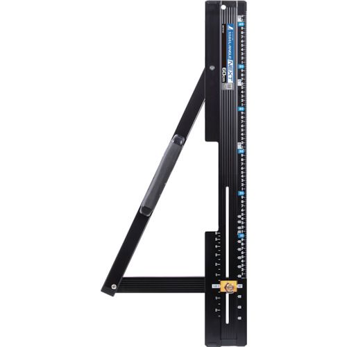 シンワ 丸ノコガイド定規 たためるエルアングルNext60cm 角度切断機能付 1台 (73122)