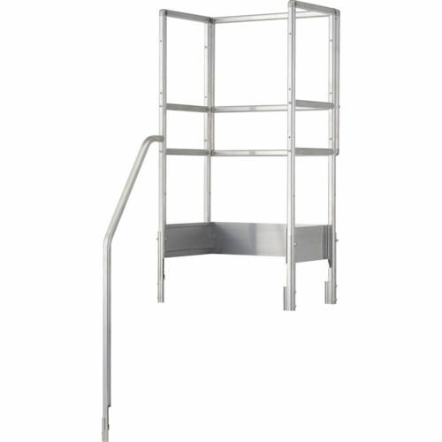 特長:●アルミ製作業用踏台の専用の手すりです。●階段手すり、天場側両面手すりは左右どちらでも取り付け可能です。 用途:●作業用踏台からの落下防止に。 仕様:●適合機種：TSF(C)-25256●タイプ：階段片手すり天場三方●手すり高さ(mm)：900・1100mm兼用 仕様2:●組立式 材質／仕上:●アルミ合金 注意:●踏台は別売です。特長:●アルミ製作業用踏台の専用の手すりです。●階段手すり、天場側両面手すりは左右どちらでも取り付け可能です。 用途:●作業用踏台からの落下防止に。 仕様:●適合機種：TSF(C)-25256●タイプ：階段片手すり天場三方●手すり高さ(mm)：900・1100mm兼用 仕様2:●組立式 材質／仕上:●アルミ合金 注意:●踏台は別売です。