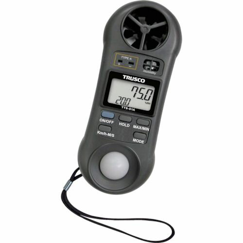 TRUSCO　多機能環境測定器　1個 (TTS01A)