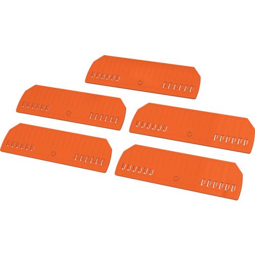 TRUSCO 樹脂台車 カルティオ（新型）用荷物落下防止柵セット（5個入り） 1S (MPK780RSK)