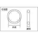 モリセイ　Oリング　1A　S−11．2（10個入）　円筒面・平面固定用　内径：10．7mm　線径1．5mm　1種A　ニトリルゴム（NBR） 1袋