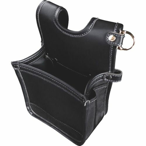 Rakuten - 【期間限定!対象商品P2〜20倍】 フジ矢　建築薄型腰袋1段（黒金）　1個 (AB41BG)