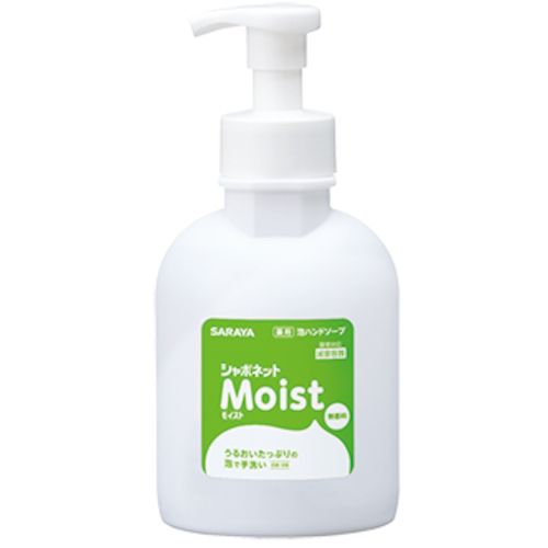 サラヤ シャボネットモイスト500mL泡P付減容 1個 (23258)