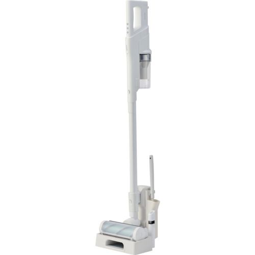 特長:●アイリス史上で初めて本体に加えてヘッド内部にもDCブラシレスモーターを搭載する「ツインドライブシステム」を採用する事で、フローリングだけでなくカーペット上の紙やペットの毛、奥の細かいゴミも逃さず吸引できます。●「ねこそぎローラー」搭載。ヘッドが床の種類を見分けてどの環境でもブラシの回転数を維持。しっかりゴミを取ることができます(※ヘッドに異物を挟み込むなどした場合は停止します)。●からみにくいヘッドとサイクロンユニットを搭載することで、これまで面倒だった髪の毛やゴミが絡みにくく、お手入れらくらく！●金属メッシュフィルター採用で、微細なゴミの通過を防ぐからフィルター掃除の回数を削減できます。●ダストカップ・回転ブラシ・金属フィルターは丸ごと水洗いできるので、いつでも清潔に使用できます。またヘッドブラシは簡単に着脱可能です。●「静電モップクリーンシステム」搭載。静電気でホコリを吸着しスタンドで除電、クリーナーでホコリを吸引するから何度も使えて経済的です。●充電スタンド付なので、お掃除が終わったらスタンドに置くだけで充電できます。●2WAY仕様なので、スティックとしてもハンディとしても用途に応じて使用できます。 仕様:●集じん容量(L)：0.3●幅(mm)：235●奥行(mm)：184●高さ(mm)：1030●タイプ：充電式●電圧(V)：DC10.8●色：ホワイト●種類：サイクロンスティッククリーナー●充電電源：入力　単相100-240V、出力　DC13.7V、0.5A●充電時間：約4時間●連続使用時間：LOW　約15分、HIGH　約8分、AUTO　約20分、LONG　約43分●バッテリー：リチウムイオン2次電池 セット内容／付属品:●充電アダプター、充電スタンド、静電モップ、モップ帯電ケース、すき間ノズル、クリーニングブラシ特長:●アイリス史上で初めて本体に加えてヘッド内部にもDCブラシレスモーターを搭載する「ツインドライブシステム」を採用する事で、フローリングだけでなくカーペット上の紙やペットの毛、奥の細かいゴミも逃さず吸引できます。●「ねこそぎローラー」搭載。ヘッドが床の種類を見分けてどの環境でもブラシの回転数を維持。しっかりゴミを取ることができます(※ヘッドに異物を挟み込むなどした場合は停止します)。●からみにくいヘッドとサイクロンユニットを搭載することで、これまで面倒だった髪の毛やゴミが絡みにくく、お手入れらくらく！●金属メッシュフィルター採用で、微細なゴミの通過を防ぐからフィルター掃除の回数を削減できます。●ダストカップ・回転ブラシ・金属フィルターは丸ごと水洗いできるので、いつでも清潔に使用できます。またヘッドブラシは簡単に着脱可能です。●「静電モップクリーンシステム」搭載。静電気でホコリを吸着しスタンドで除電、クリーナーでホコリを吸引するから何度も使えて経済的です。●充電スタンド付なので、お掃除が終わったらスタンドに置くだけで充電できます。●2WAY仕様なので、スティックとしてもハンディとしても用途に応じて使用できます。 仕様:●集じん容量(L)：0.3●幅(mm)：235●奥行(mm)：184●高さ(mm)：1030●タイプ：充電式●電圧(V)：DC10.8●色：ホワイト●種類：サイクロンスティッククリーナー●充電電源：入力　単相100-240V、出力　DC13.7V、0.5A●充電時間：約4時間●連続使用時間：LOW　約15分、HIGH　約8分、AUTO　約20分、LONG　約43分●バッテリー：リチウムイオン2次電池 セット内容／付属品:●充電アダプター、充電スタンド、静電モップ、モップ帯電ケース、すき間ノズル、クリーニングブラシ