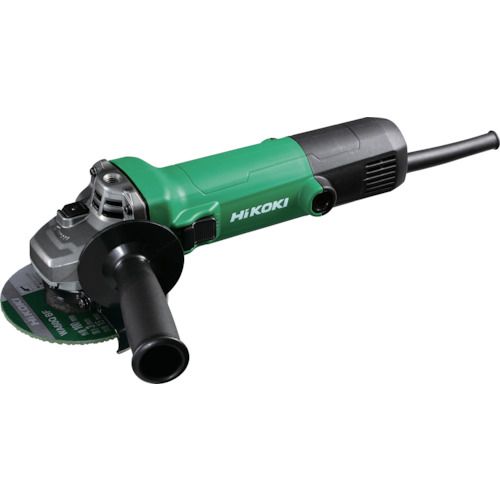 HiKOKI　電気ディスクグラインダ100V仕様　砥石径100MM　再起動防止機能付　スライド式スイッチ　1台 (..