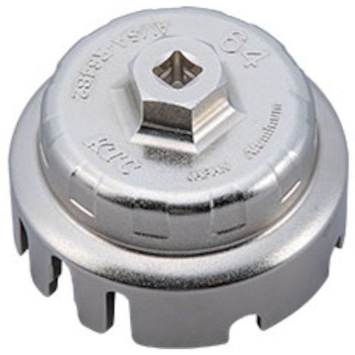 KTC　ろ紙交換用オイルフィルタレンチ　1個 (AVSAR64B2)