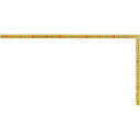 SK 金曲尺 50cm/1尺5寸 快段目盛 併用目盛 1個 (GSHD5015KD)