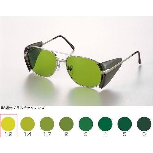 トーアボージン　メタルフレーム遮光めがね　UL−13　TBP1．2 1個