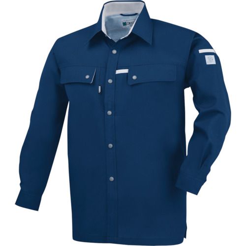 【期間限定!対象商品P2〜20倍】 XEBEC　長袖シャツ1553−19−L　1着 (155319L)