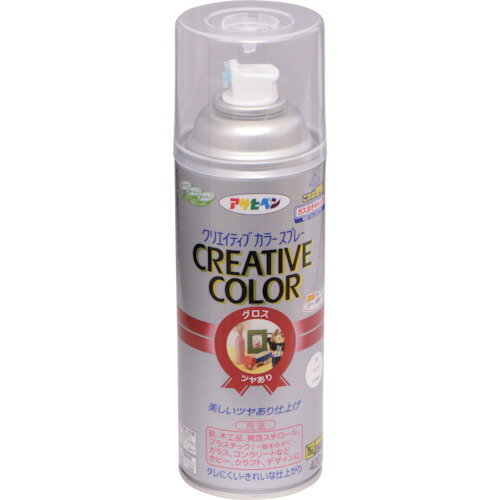 【SS限定 38万商品以上10 OFF】 アサヒペン クリエイティブカラースプレー 420ML 92クリア 1本 (505798)