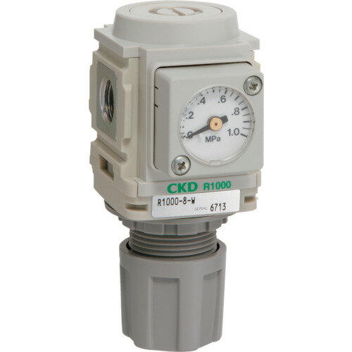 【期間限定!対象商品P2〜20倍】 CKD　リバースレギュレータ　白色シリーズ　1個 (R11006W)(4.0)