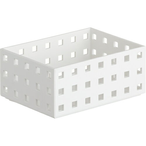 吉川国工業所　収納ケース　“ブリックス”　9001　140スリムM　W　1個 (070995)